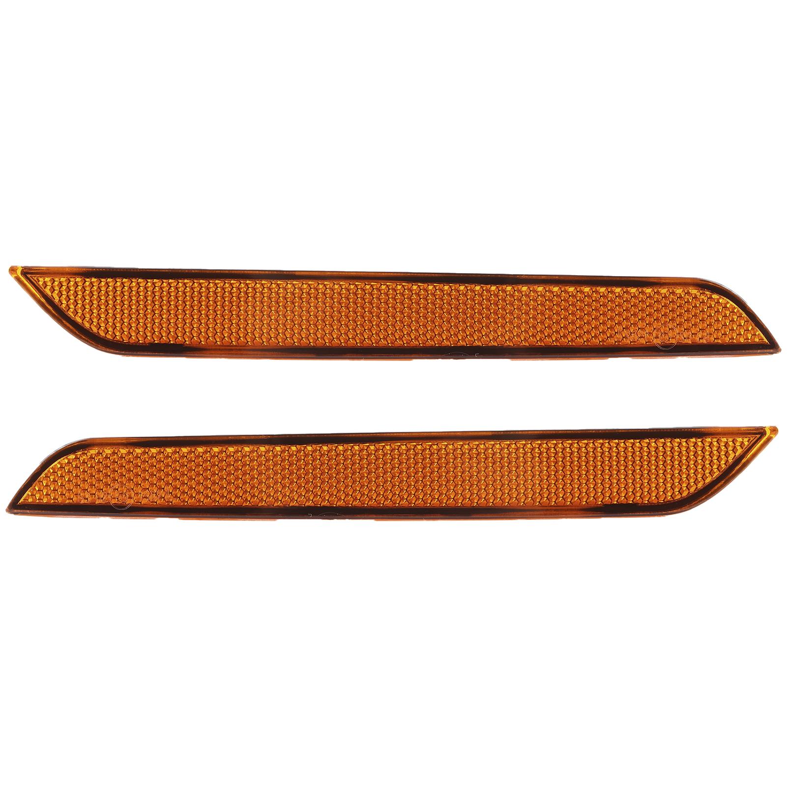 2Pcs Side Marker Light 63147187087 Front Bumper Reflector Lamp for E71CelsiusX6CelsiusE70CelsiusX5M
