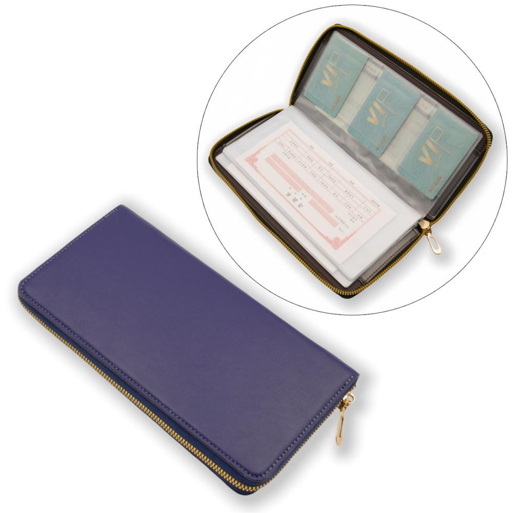 Multifunctional Passbook & Card Organizer with Coin Holder