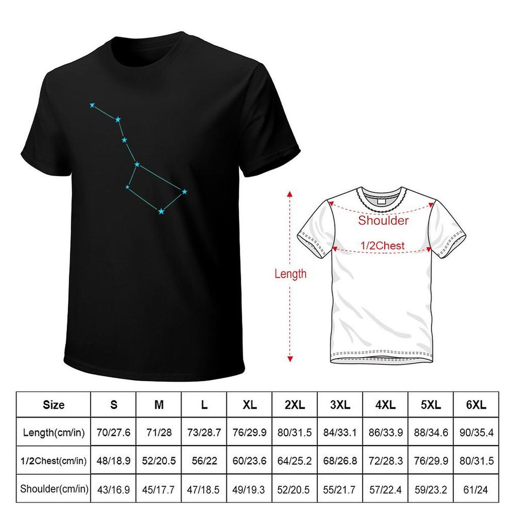Big Dipper TShirt korean fashion funny meme tshirts new edition funny gifts black t shirts for men