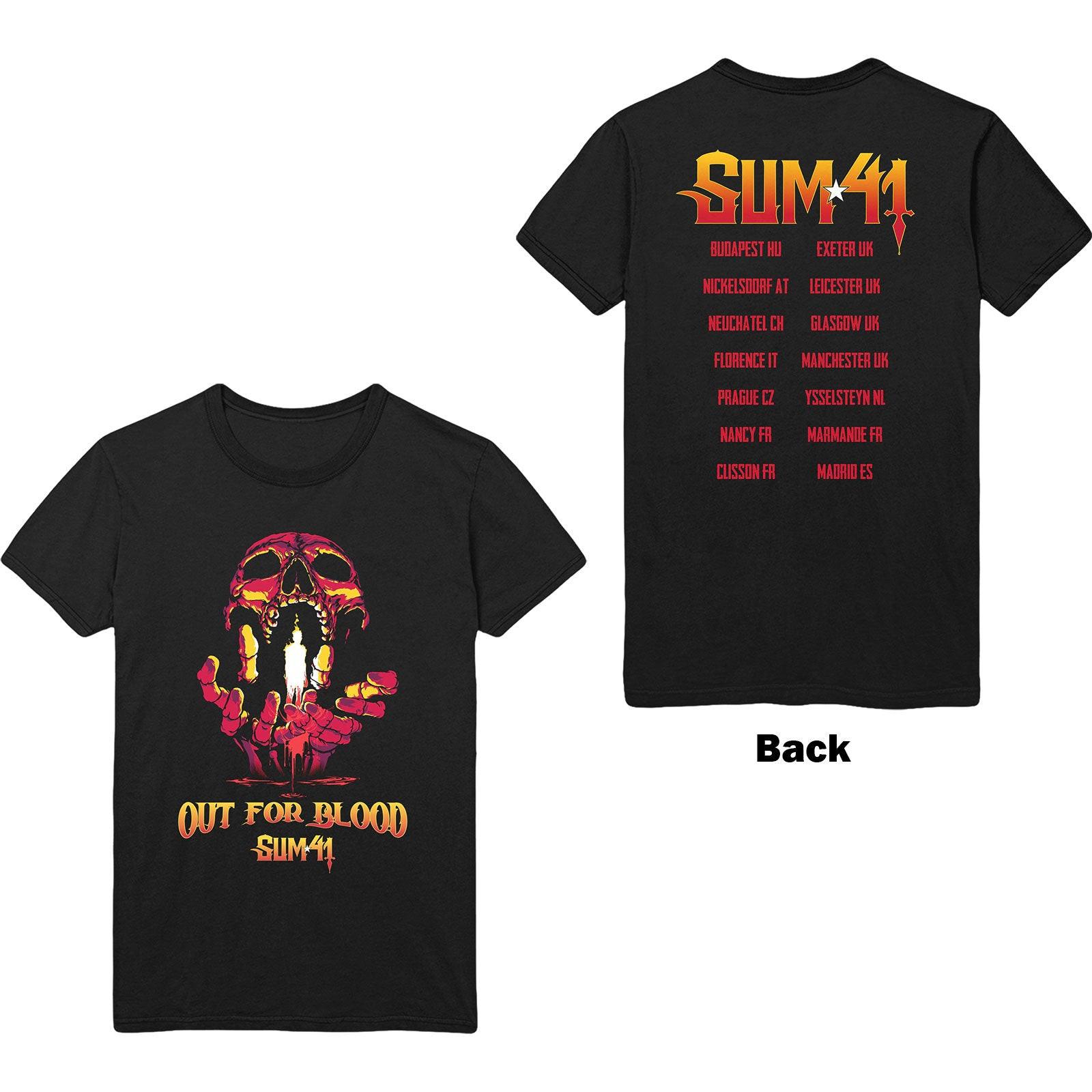 Sum 41 T-Shirt: Out For Blood OFFICIAL NEW XXXXL