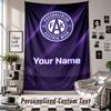 Custom Tapestry Wall Hanging, Austria Wien FC Personalized Name Text Home Wall Decor