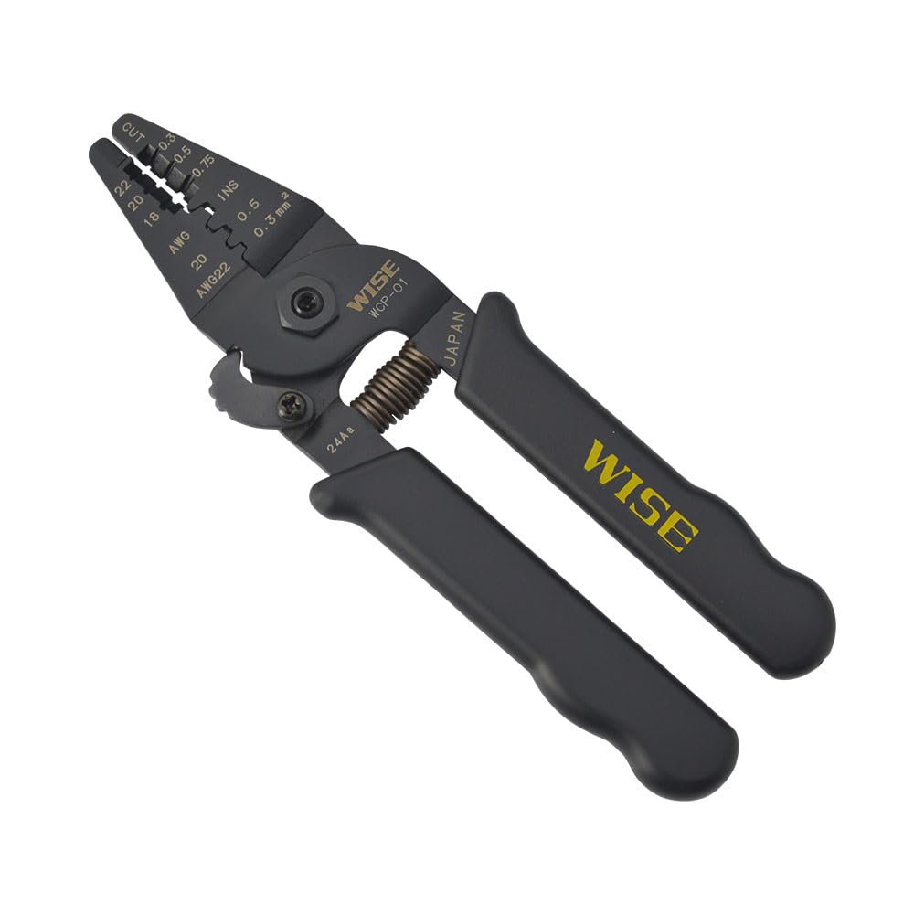 

Wise Precision Electric Pliers Mini Open Barrel Terminal 150mm WCP-01