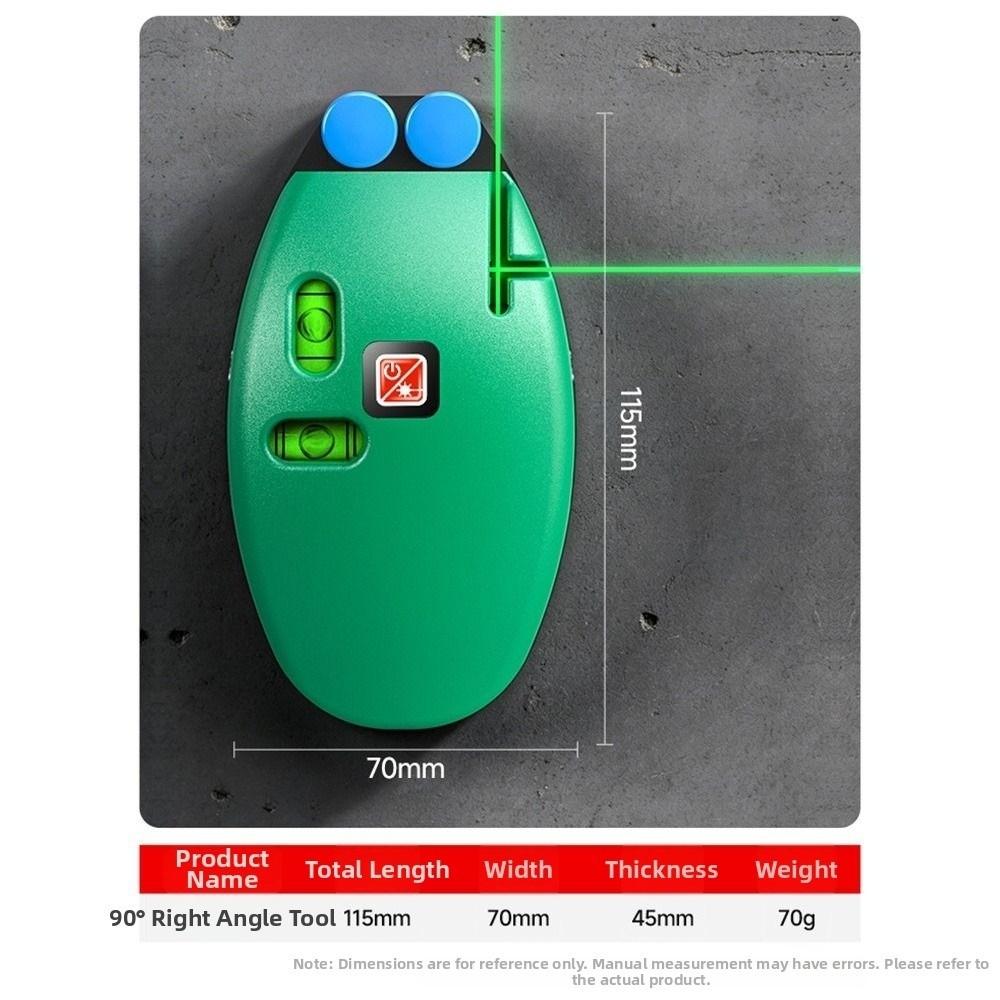Dual Line Laser Infrared Line Level 90 Degree Laser Measuring Instrument Tiling And Framing