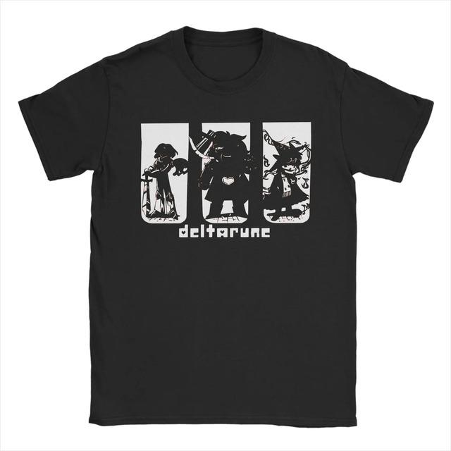Camiseta Com Arte De Personagens Deltarune S