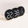 Multi-functional Wall-mounted Electronic Clock Remote Control Alarm Clock  Living Room