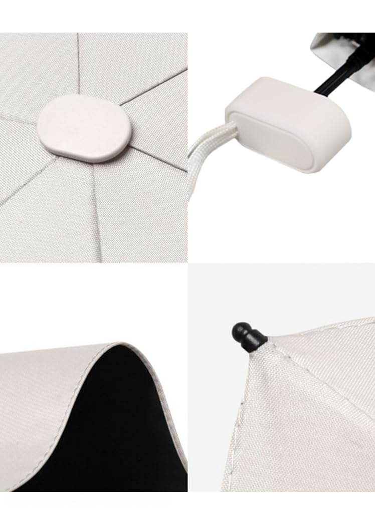 This Folding Umbrella Offers UV Perfect for Both Sunny and Rainy and Features a Black Making It Ideal for Both Men and Lightweight and Making It a