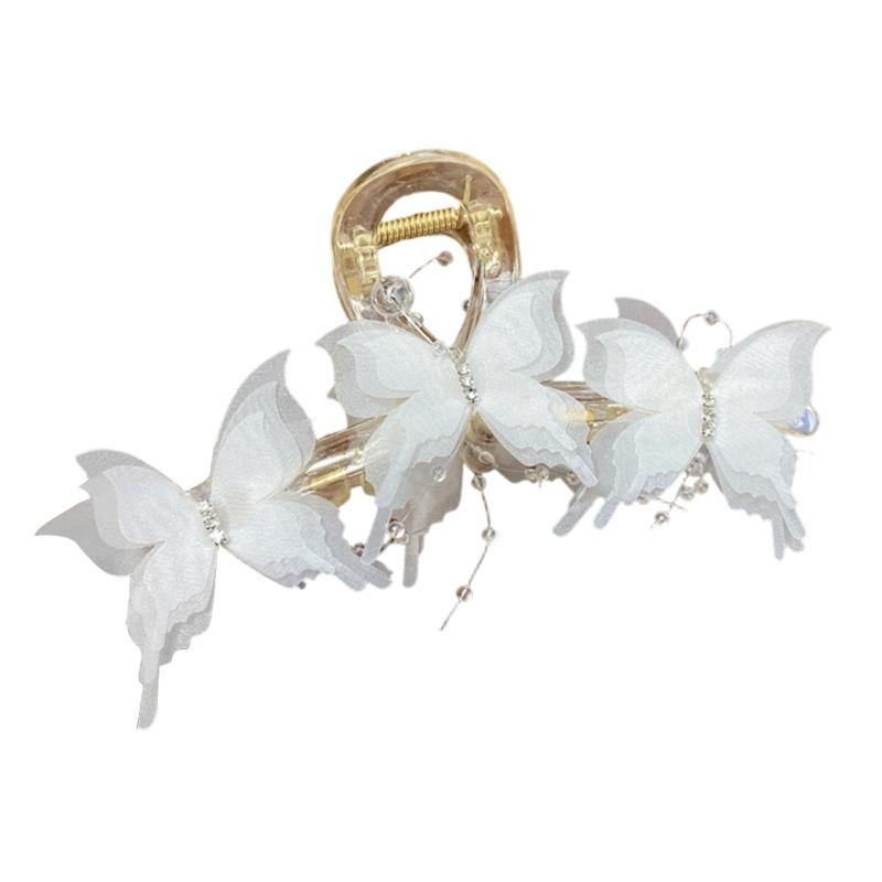 Ergonomic Acrylic Hair Clip For Back Head Styling Comfortable Ponytail Holder With Strongly Grip