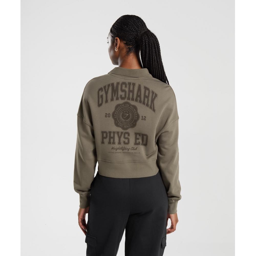 

GYMSHARK Phys Ed Graphic 1 4 Молния Камуфляж Коричневый B8A4C NBY9
