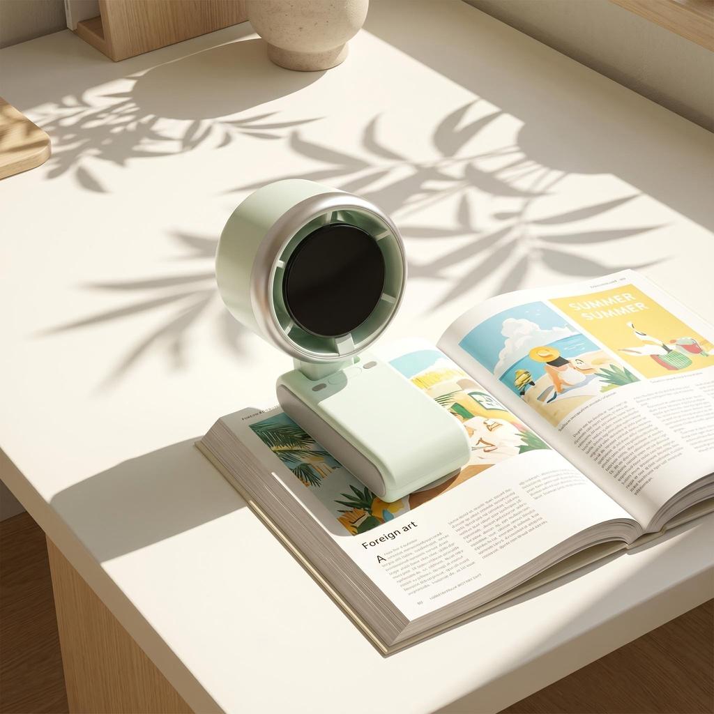 Xiaomi Portable Mini Handheld Fan USB Rechargeable Long Battery Life 3-in-1 Personal Turbo Cooling Fan for Outdoor, Travel, Office