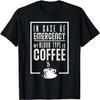 Kaffee Snob Lustiger Grafikspruch Mein Bluttyp Ist Kaffee T-Shirt