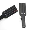 Premium Leather Double Layer Flogger BDSM Spanking Whip with Bondage Handle Reusable Femdom Paddle Adult Sex Toy Set for Women