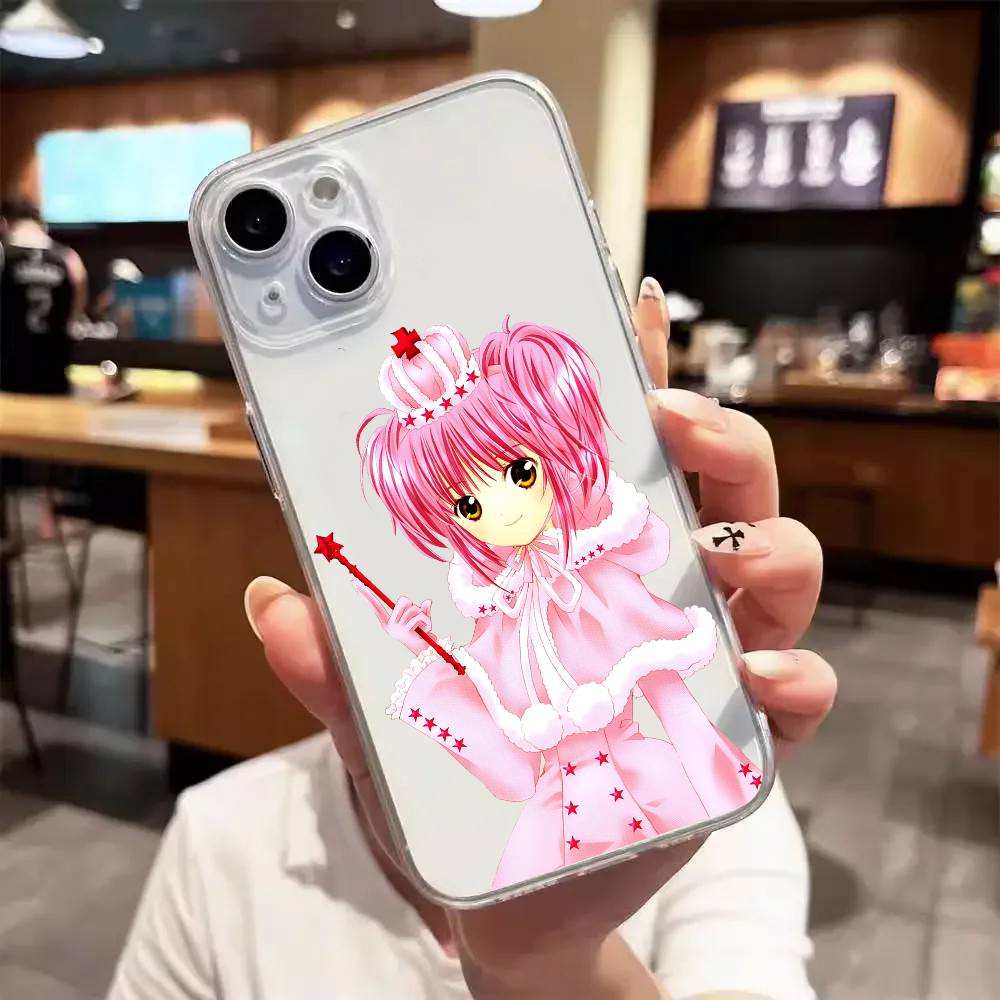 Anime s-Shugo c-Chara Luxury Transparent  phone case for iPhone 17 16 15 Pro Max 14 13 12 11