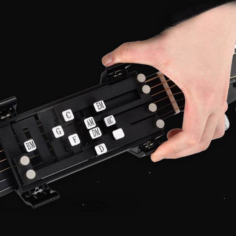 Guitar Learning with Chord Changing Tool Guitar Chord Learning Systems Quick Change Guitar Chords Guitar Training Device