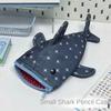 Cute & Playful Small Shark–Themed Pencil Case – Creative, High-Capacity Stationery Organizer for Students.