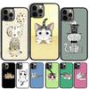 Cute Cat Animal Phone Case Cover For iPhone 17 Air 12 Plus Max for iPhone 17 Air 15 16 11 13 14 Pro Max Fundas