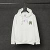 Casablanca Streetwear Hoodie Herren Oversized Lockerer Schnitt Baumwollfleece Pullover Urban Hip Hop