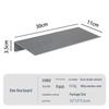 "Single-Layer 304 Stainless Steel Bathroom Shelf & Cup Rack"