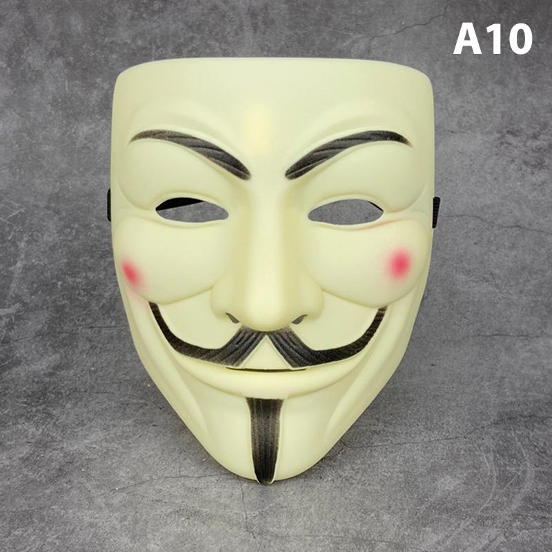 Vendetta Hacker Mask Anonymous Christmas Party Gift For Adult Kids Film Theme