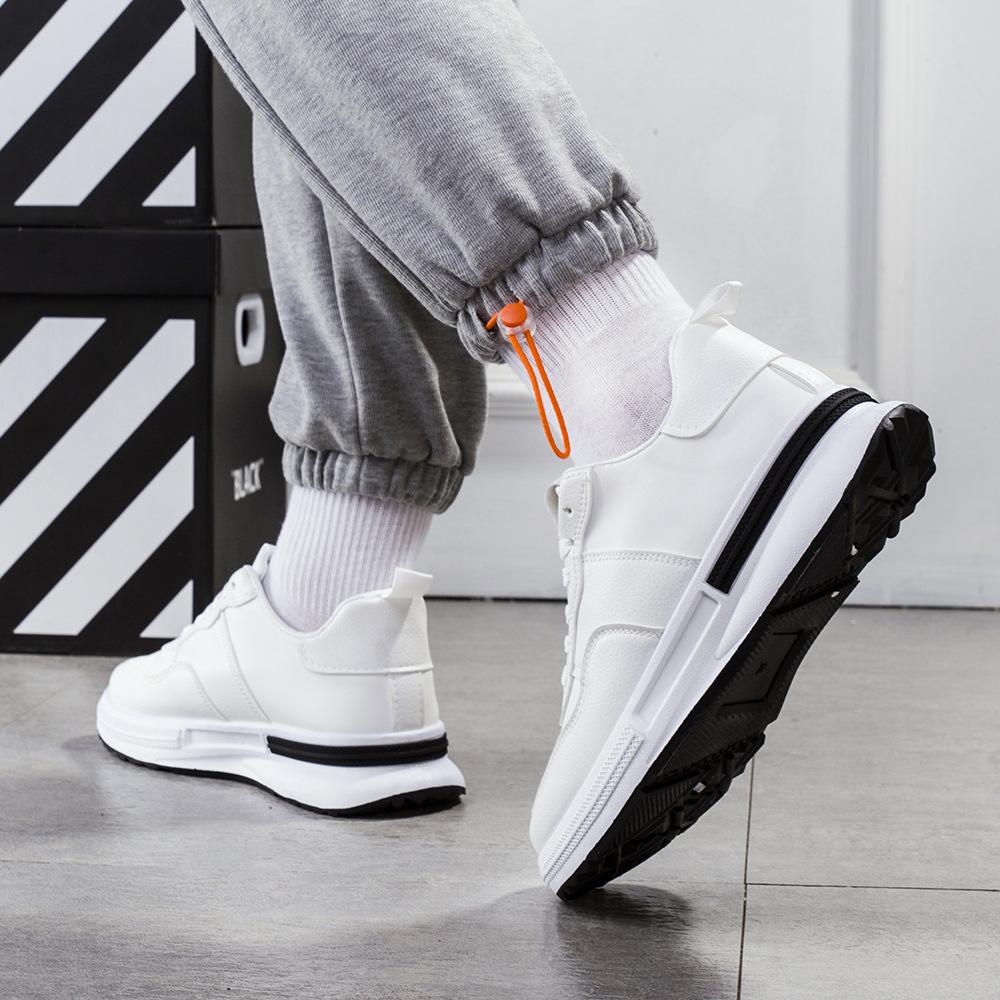Spring New Men's Shoes Korean Version of Men's and Women's Same Casual Fashion Trend Flat Small White Shoes Comfortable