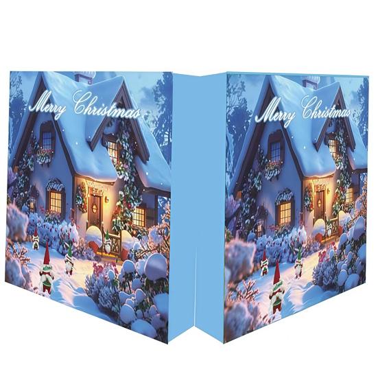 Gnome Advent Calendars 2025 24 Days Christmas Countdown Calendar with 24 Collectible Figures Light-Up Gnome Ornaments for Home Decor