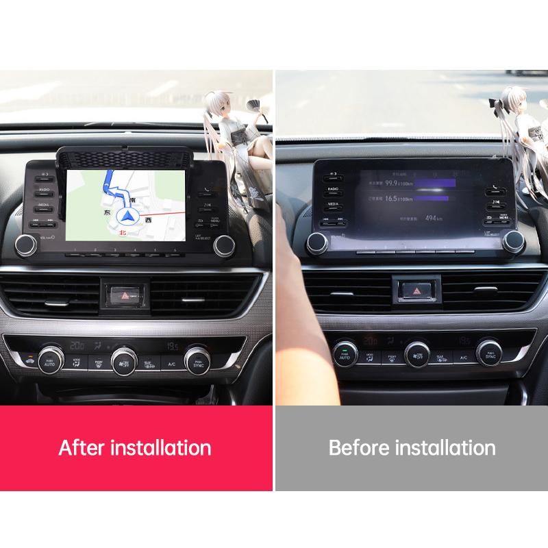 GPS Anti-Glare Shield 7-12 Inch Car GPS Navigation Sun Shade Interior Accessories Display Screen Visor Car Auto Accessories