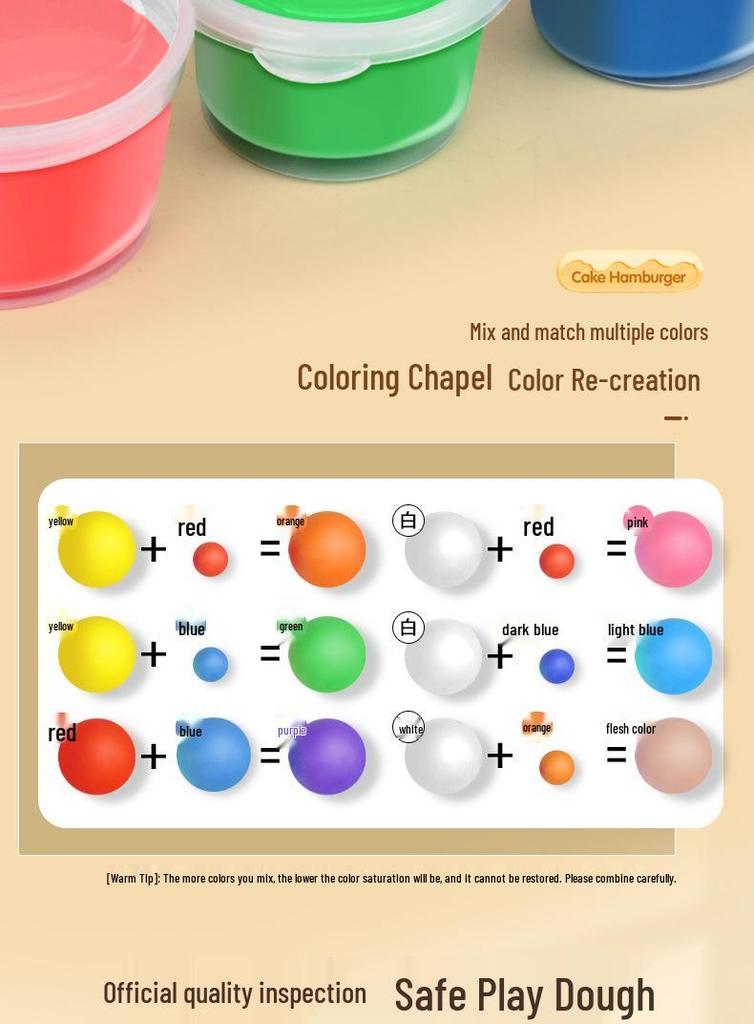 DIY Playdough Noodle Maker: Light Clay Mold Toy for Kids