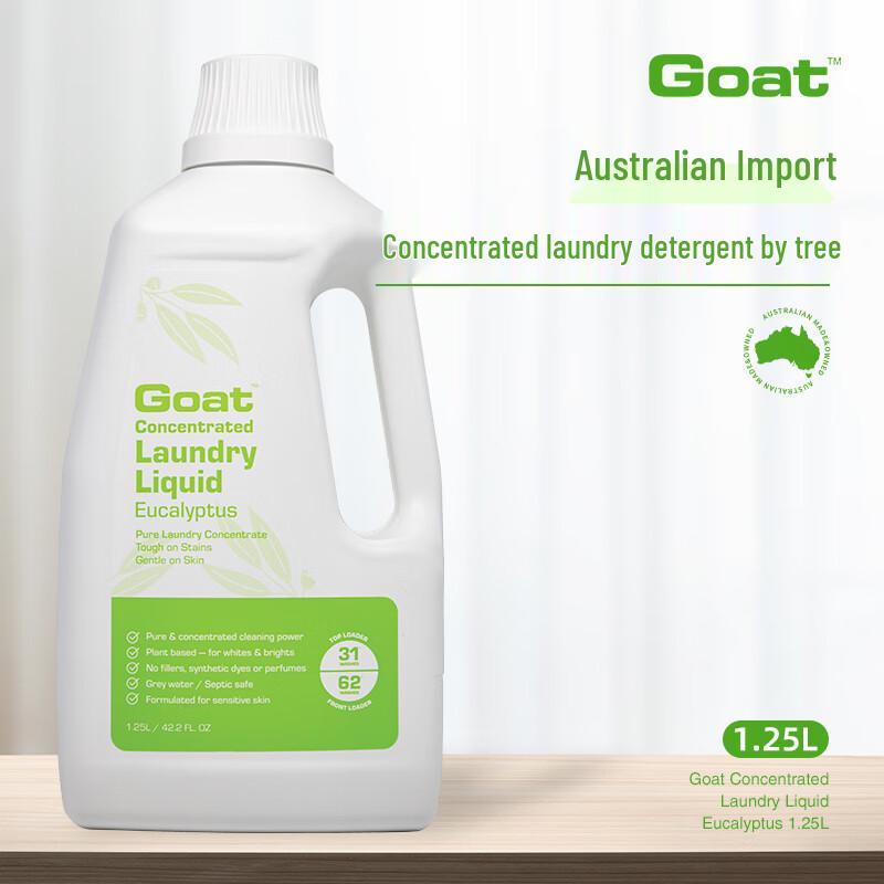 Goat Australian Goat Milk Eucalyptus Concentrated Laundry Detergent 1.25L