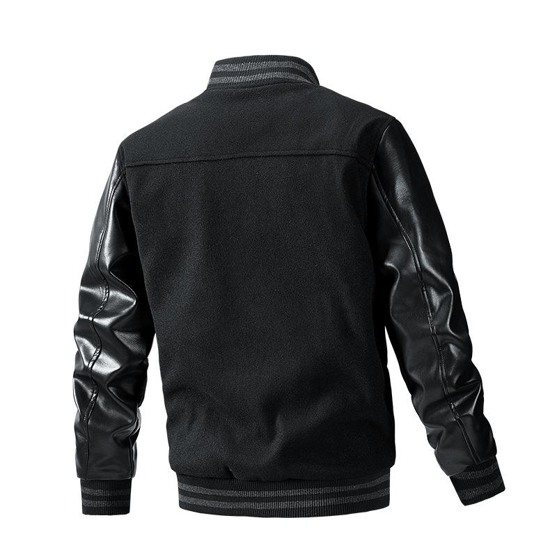 Men's Sports Jacket Baseball Collar European and American Fashion Trend Outerwear Men's Clothing