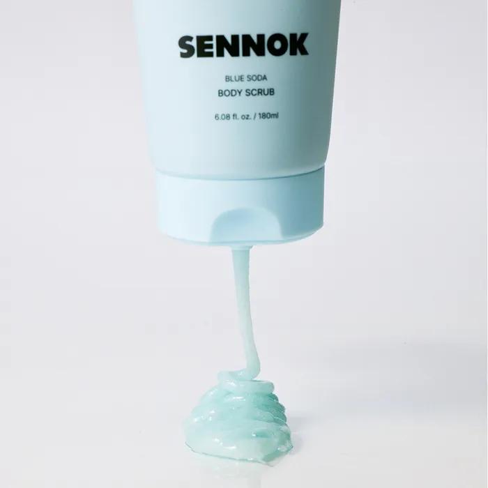 Blue Soda Body Scrub 180ML + [Free] Sennok Body & Hair Care 4 Types (7mlX4)