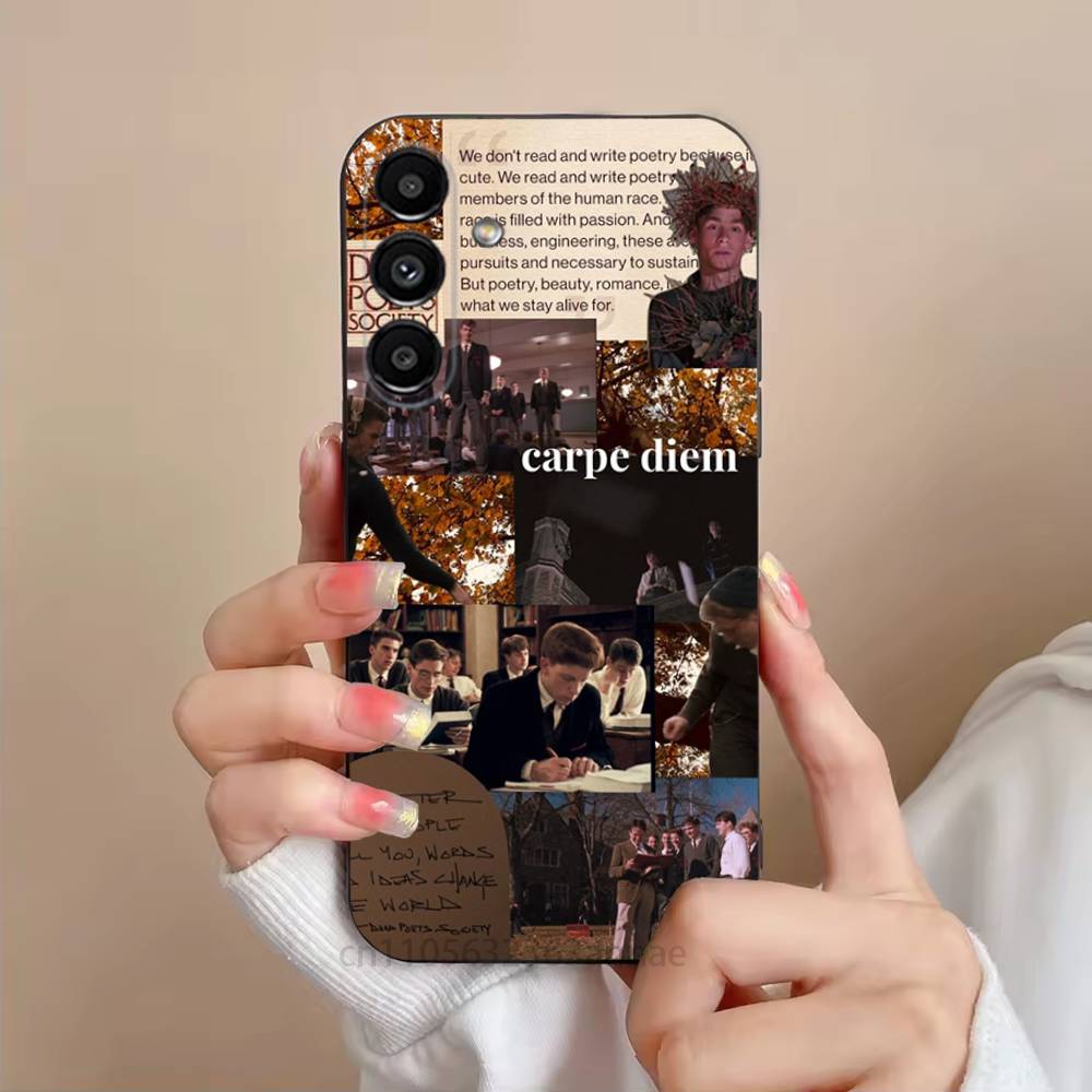

Carpe Diem Dead Poets Society Phone Case For Samsung Galaxy S21 22 23 24 S25 Ultra PlusS20 FE S10 Plus Cover Funda SamsungS21FE