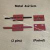 40x25mm Metal Car Emblem Seat Badge Nameplate Label for G63 G65 W463 G500 G350 W204 W205 W254 GLC W176 GLK VITO CLA