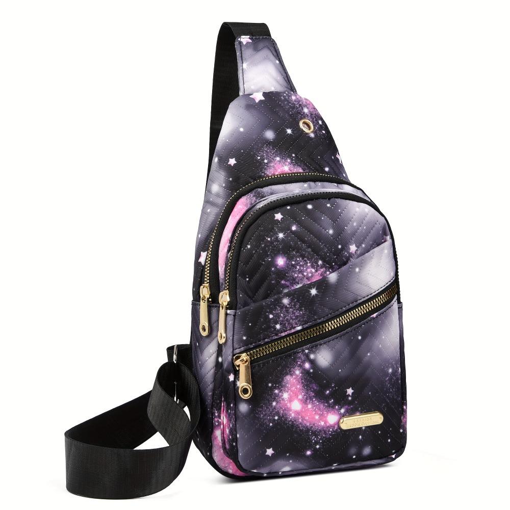 Lightweight & Comfortable Quilted Crossbody Chest Bag - Versatile Solid Color, Casual Outings & Travel Women's Sling Shoulder Purse