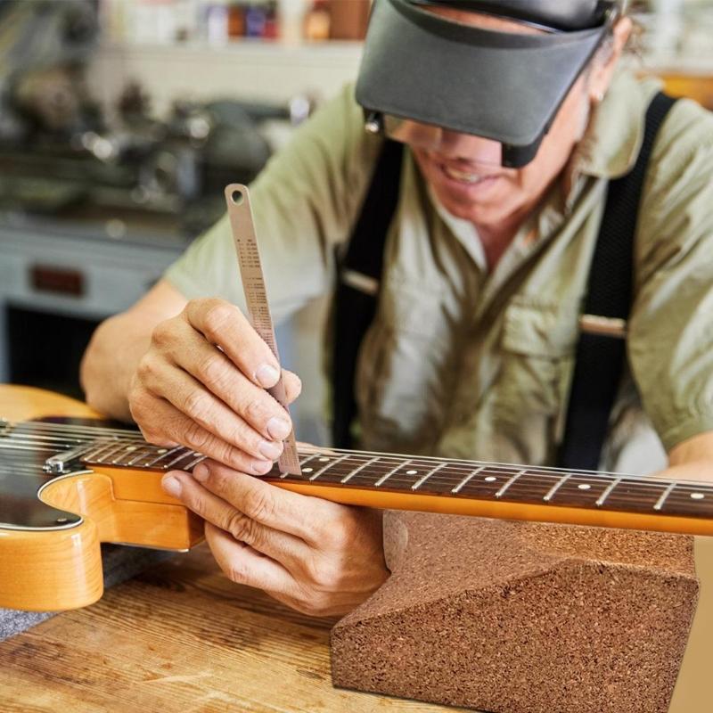 Natural Cork Guitar Neck Support Pillow Guitar Maintenance Neck Support Pillow Stand Guitar Neck Rest Cradles Enduring