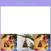 Bunte Grinch-Alphabet-Weihnachtsbaumschmuck Charmante Acryl-Hängedekoration