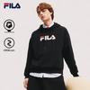 FILA Unisex Casual Loose Fit Hooded Pullover Sweatshirt