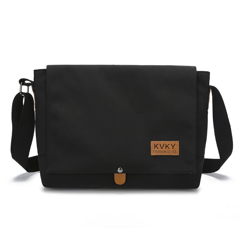 

Мужская сумка через плечо, многофункциональная легкая сумка чёрный