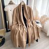 Spring And Summer Shawl With Four-Leaf Flower Imitation Cashmere Scarf High-End Fashion Long Scarf Shawl Versatile Scarf