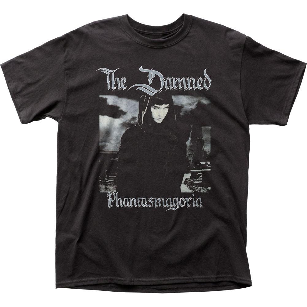 The Damned Phantasmagoria Mens T Shirt Music Classic Concert Rock Band Tee Black XXXXL