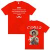 Singer Camilo Tribu Album Tour 2025 Merch Tshirts Unisex Women High Quality Vintage 90s T Shirt Unisex Harajuku Casual Summer Tshirt