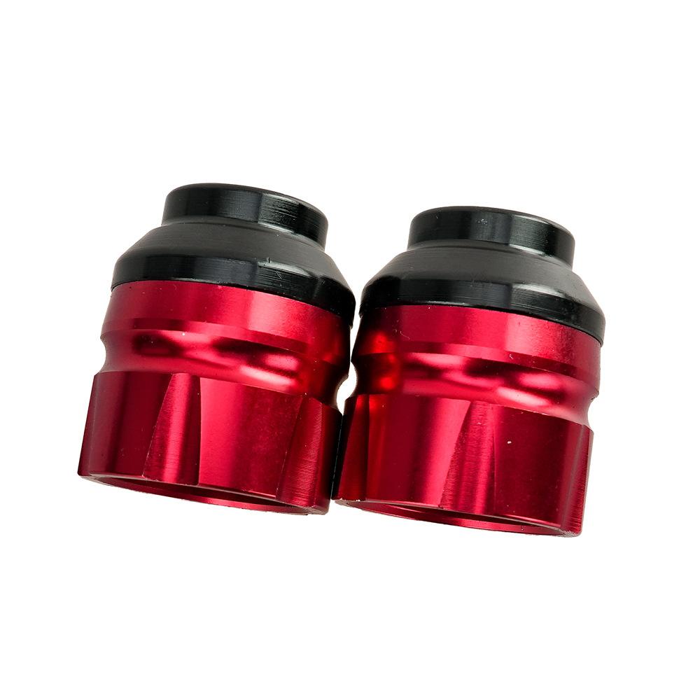 Motorcycle Modification Accessories, Electric Bicycle Anti Drop Cup, CNC Aluminum Alloy Anti-collision and Shock-absorbing Front Fork Cup