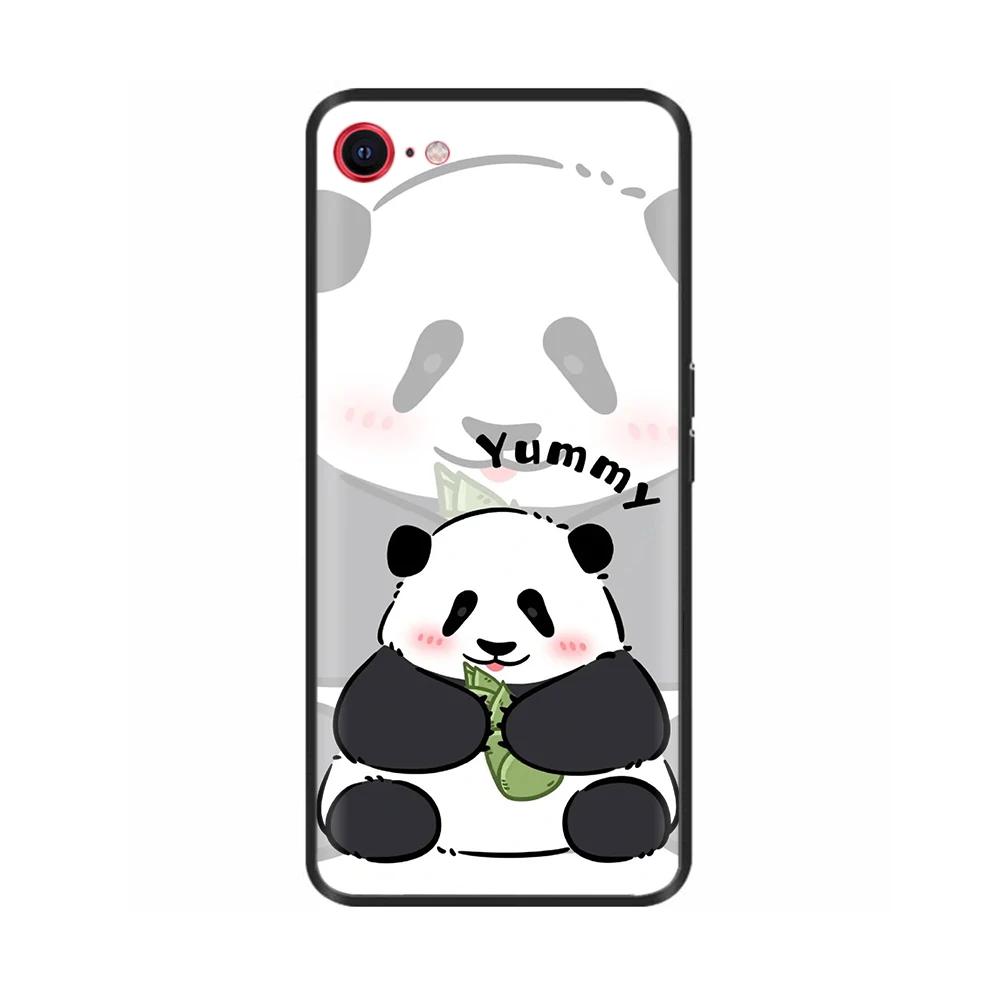For iPhone SE 2020 Phone Case Funny Camera Protection Soft Liquid Silicone Back Cover for iPhone SE 2016 5 5S Cover for iPhoneSE