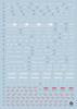HG RG MG PG RE HiRM Robot MS Water Transfer Decals PG Full Armor Unicorn Fluorescent!! Detail-up (for 1/60 RX-0 Gundam)