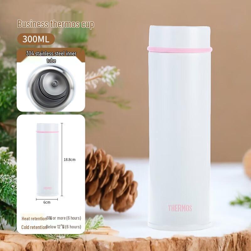 THERMOS TJNC-300 Portable Stainless Steel Insulated Mug 300ml