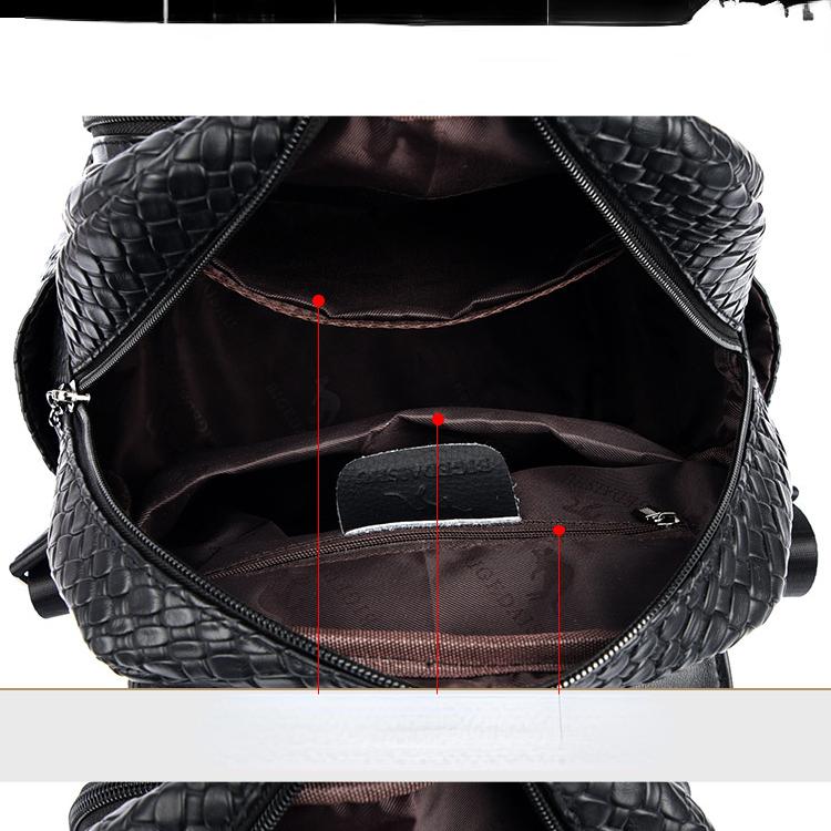 2024 New Hot Selling Women's Backpack Mom Middle Fashion Casual Large Capacity Lock Buckle Anti Theft Backpack Students Backpack