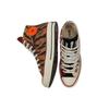 Converse 1970s x Come Tees Chuck Taylor All Star Unisex High-Top Canvas Shoes Trendy Versatile White Red 173121C