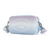 New FILA Polyurethane PU Synthetic Leather Box Bag Shoulder Bag Crossbody Bag Women's Sky Blue F13W429164FLB
