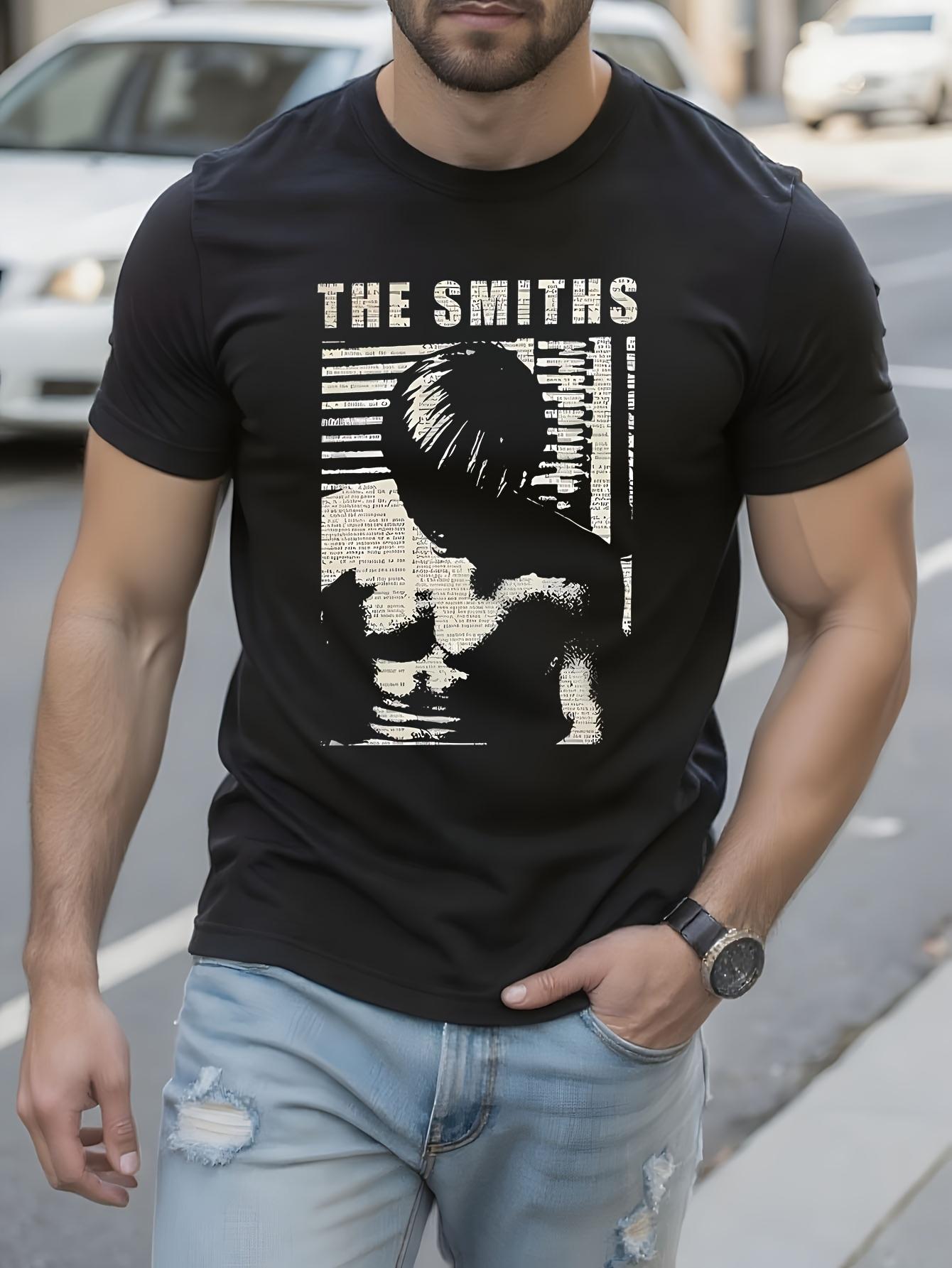 The Smiths Vintage 80s Band Graphic Tee Retro Britpop Tsh... S