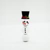 Navidad Natal Gift DIY Christmas Wooden Bead String Pendant 20mm Color Printed Wooden Bead Set Home Decoration Kid Gift