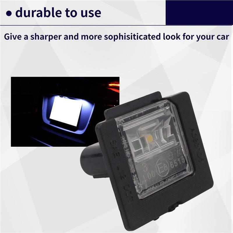 T-Top-Rated-Car LED License Plate Light Rear Trunk Lid License Plate Light For Mercedes Benz E S Gle GLC 0999068400 A0999068400