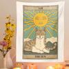 Tarot Tapestry Retro Art Decoration Tapestry Living Room Bedroom Background Wall Decoration Cloth Can Be Customized